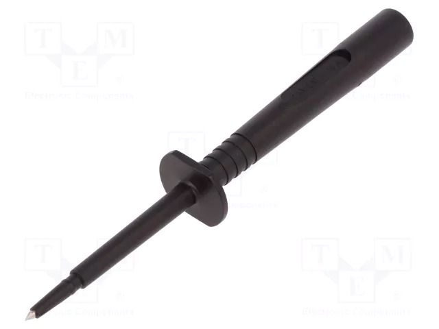 Measuring tip; 16A; 1kVDC; black; Socket size: 4mm; 5mΩ; L: 133mm SCHÜTZINGER SPS6890NI-SW