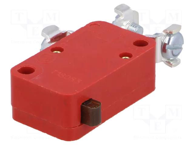 Microswitch SNAP ACTION; 10A/250VAC; without lever; SPDT; Pos: 2 Marquardt 1005.0101