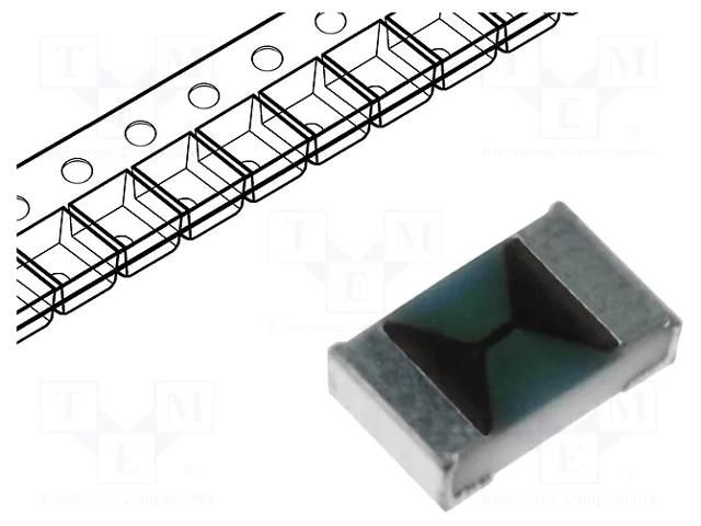 Fuse: fuse; 500mA; 32V; ultra rapid; SMD; 0805 ESKA BSMD0805-SS0.5