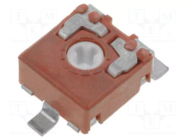 Potentiometer: mounting; single turn; 10kΩ; 100mW; SMD; ±20%; bag ACP CA6VSMD-10K