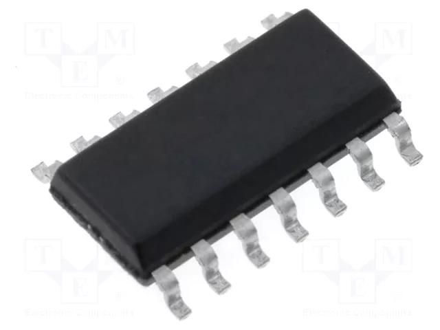 IC: digital; multiplexer,switch; Ch: 4; CMOS; SMD; SOP14; CD4000 TEXAS INSTRUMENTS CD4016BM