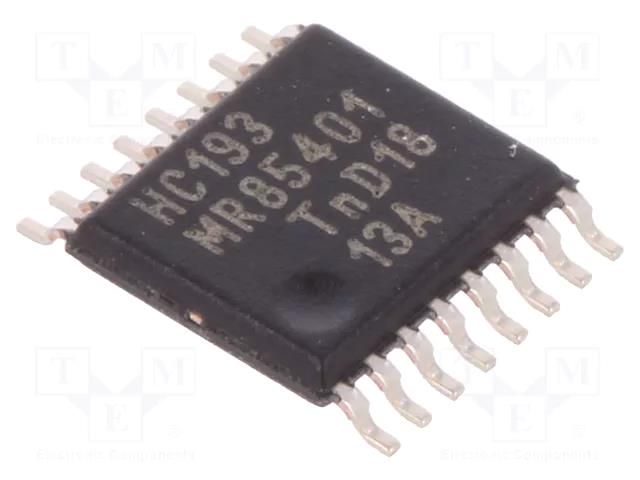 IC: digital; 4bit,binary up/down counter; CMOS; SMD; TSSOP16; HC NEXPERIA 74HC193PW.112