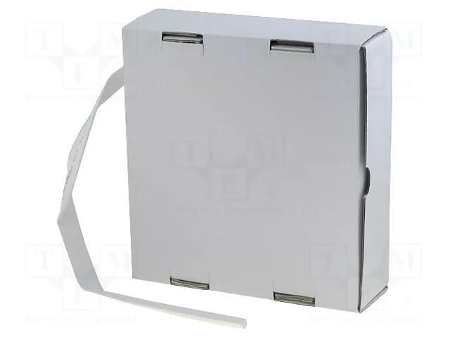 Heat shrink sleeve; glueless; 2: 1; 4.8mm; white; polyolefine CYG/KTG CB-HFT4.8/BOX-WH