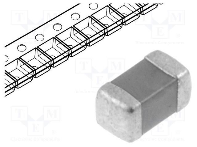 Capacitor: ceramic; MLCC; 10nF; 50V; X7R; ±10%; SMD; 0603 SAMSUNG CL10B103KB8NNND