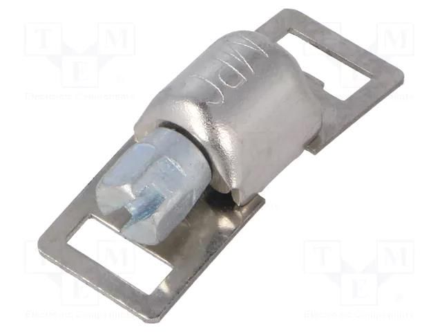 Lock; 8mm; chrome steel AISI 430; EB; W2; 50pcs. MPC INDUSTRIES MPC-EB208C