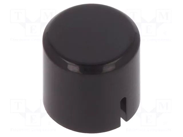 Button; black; polyamide; PVA C&K PVBK