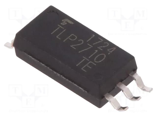 Optocoupler; SMD; Ch: 1; OUT: totem pole; 5kV; 5Mbps; SO6L; 40kV/μs TOSHIBA TLP2710-E-T