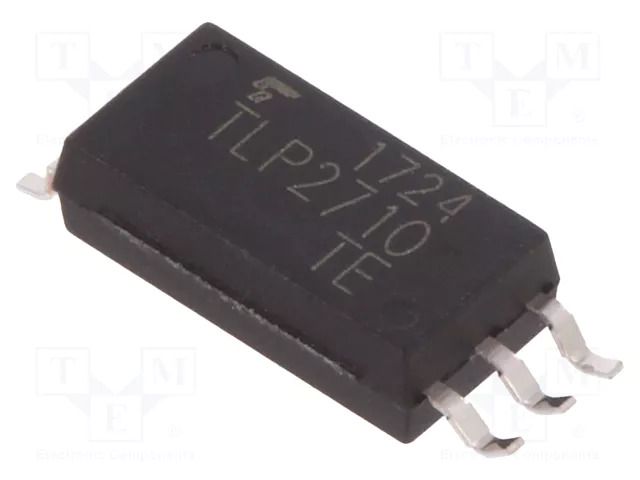 Optocoupler; SMD; Ch: 1; OUT: totem pole; 5kV; 5Mbps; SO6L; 40kV/μs TOSHIBA TLP2710-E-T
