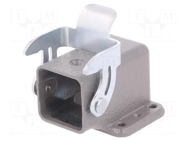Enclosure for connectors: HDC; size 3A; Han® A; with latch HARTING 09200030810