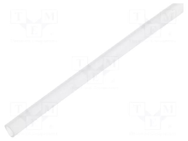 Insulating tube; silicone; transparent; -50÷200°C; Øint: 8mm CYG/KTG CB-SRT-8.0