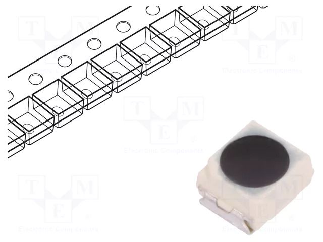 Phototransistor; 3528,PLCC2; SMD; λp max: 940nm; 70V; 60° VISHAY VEMT3700F-GS08