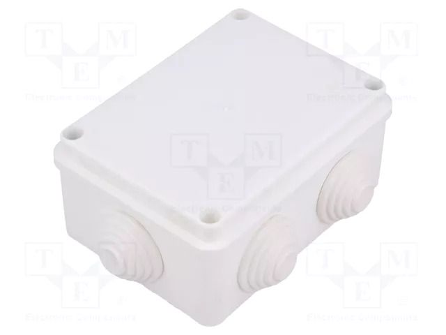 Enclosure: junction box; X: 87mm; Y: 118mm; Z: 55mm; wall mount; IP55 ELEKTRO-PLAST NASIELSK EPN-0244-00