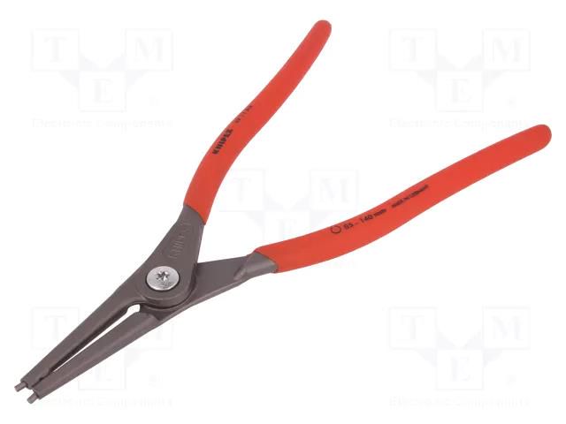 Pliers; for circlip; external; 85÷140mm; Pliers len: 320mm KNIPEX KNP.4911A4