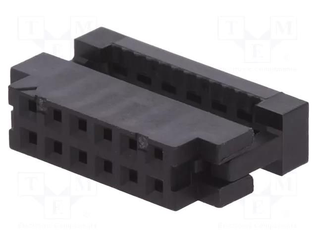 Connector: IDC; plug; female; PIN: 12; Minitek; IDC; 2mm; 2x6; 1mm AMPHENOL COMMUNICATIONS SOLUTIONS 89361-112LF