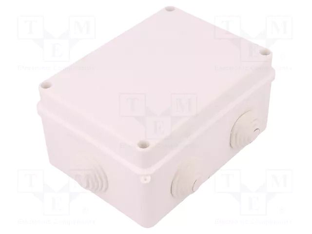 Enclosure: junction box; X: 118mm; Y: 157mm; Z: 94mm; wall mount ELEKTRO-PLAST NASIELSK EPN-0227-10