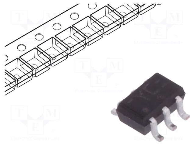 IC: digital; configurable,multiple-function; IN: 3; CMOS,TTL; SMD NEXPERIA 74LVC1G57GW.125