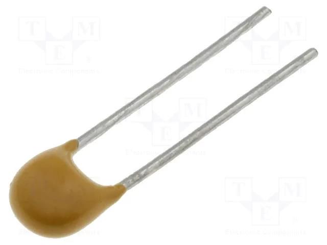 Capacitor: ceramic; MLCC,monolithic; 33pF; 50V; C0G (NP0); ±5%; THT SR PASSIVES CM-33/S