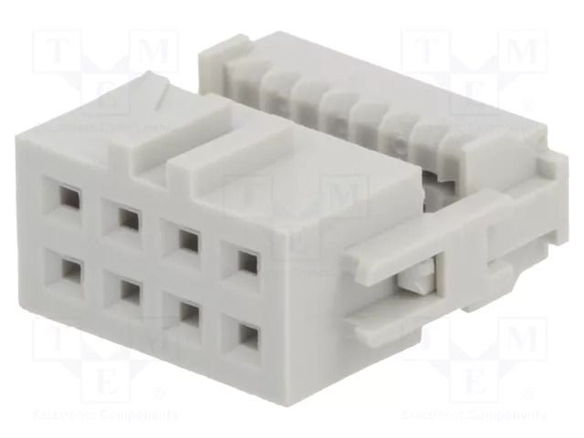 Connector: IDC; plug; female; PIN: 8; Quickie; IDC; for ribbon cable AMPHENOL COMMUNICATIONS SOLUTIONS 71600-008LF