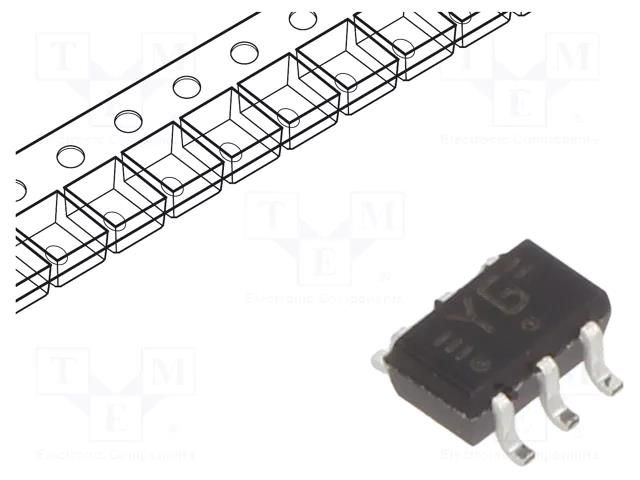 IC: digital; OR; Ch: 1; IN: 3; CMOS,TTL; SMD; SC88; Mini Logic; LVC NEXPERIA 74LVC1G332GW.125