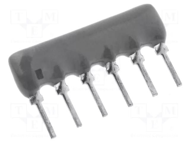 Resistor network: Y; 10kΩ; ±2%; No.of resistors: 3; -55÷125°C; 0.2W ROYALOHM DR10K-3/6
