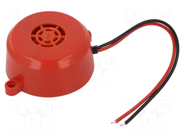 Sound transducer: piezo signaller; 12÷24VDC; Sound level: 100dB ANMAR BUZ-A