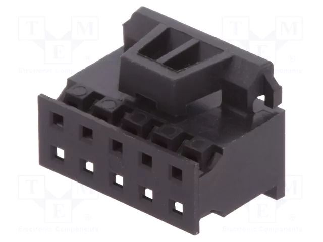 Connector: wire-board; plug; female; PIN: 10; Minitek; straight AMPHENOL COMMUNICATIONS SOLUTIONS 10073599-010LF