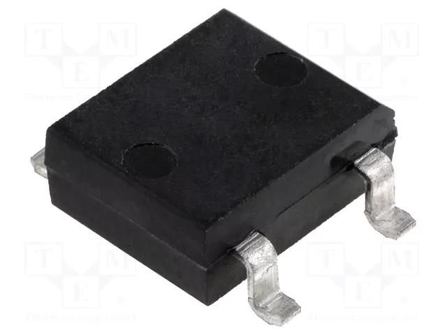 Bridge rectifier: single-phase; Urmax: 1kV; If: 1.5A; Ifsm: 50A; DFS VISHAY DFL1510S-E3/77
