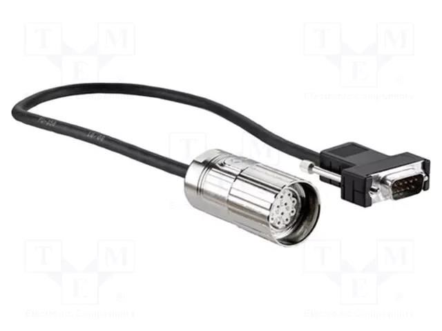 Adapter M23 12pin / D-Sub 9pin; -20÷60°C SICK DSL-3D08-G0M5AC