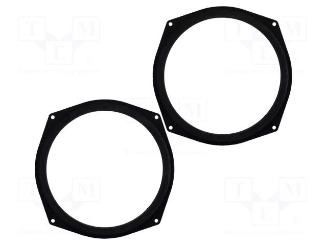 Spacer ring; MDF; 200mm; BMW; impregnated; 2pcs. BASSER D.MDF.BMW02