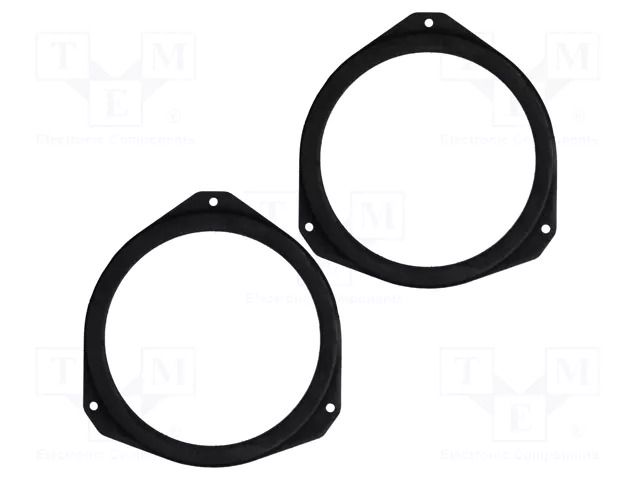 Spacer ring; MDF; 165mm; Fiat; impregnated; 2pcs. BASSER D.MDF.FIAT05