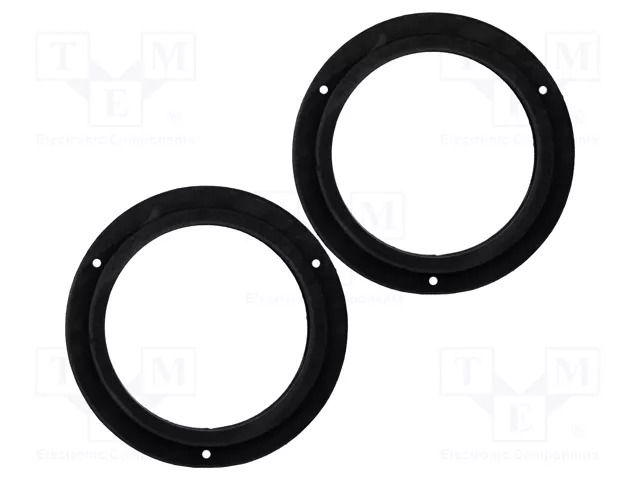 Spacer ring; MDF; 165mm; Mercedes; impregnated; 2pcs. BASSER D.MDF.MERCEDES01