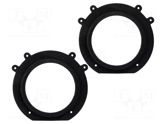 Spacer ring; MDF; 165mm; Citroën,Fiat,Peugeot; impregnated; 2pcs. BASSER D.MDF.PEUGEOT02