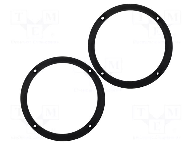 Spacer ring; MDF; 165mm; VW; impregnated; 2pcs. BASSER D.MDF.VW02