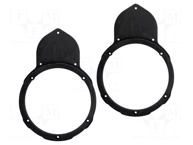 Spacer ring; MDF; 200mm; VW; impregnated; 2pcs. BASSER D.MDF.VW03