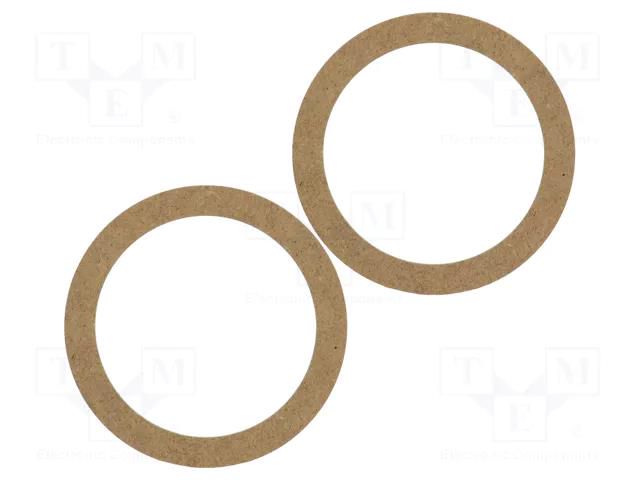 Spacer ring; MDF; 130mm; 2pcs. BASSER MDF.UNI17