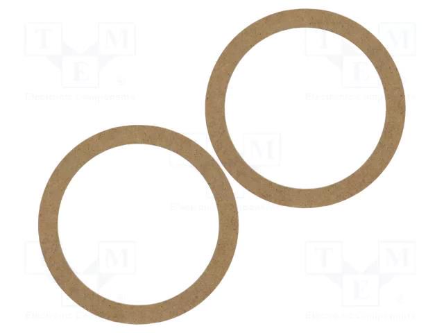 Spacer ring; MDF; 165mm; 2pcs. BASSER MDF.UNI09