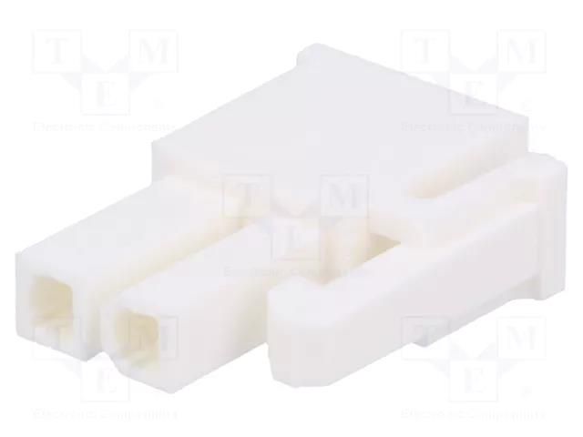 Connector: wire-wire/PCB; plug; female; PIN: 2; Minitek® Pwr 4.2 AMPHENOL COMMUNICATIONS SOLUTIONS 10127815-02LF