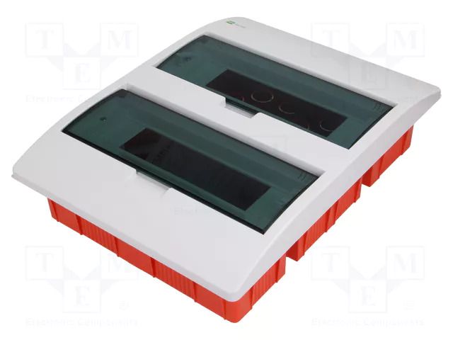 Enclosure: for modular components; IP40; plaster embedded; white ELEKTRO-PLAST NASIELSK EPN-2415-01