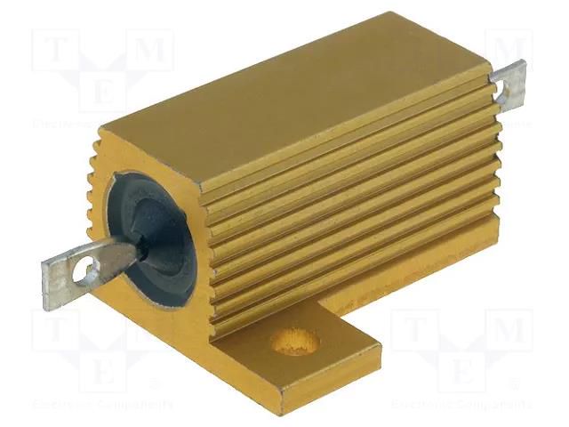 Resistor: wire-wound; screw; 27Ω; 25W; ±1%; 27.3x28x14.6mm ARCOL HS25-27RF