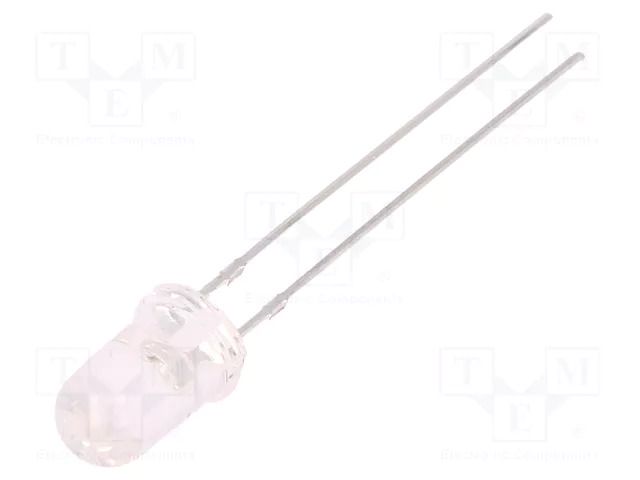 LED; UV; 15°; 20mA; 400÷410nm; 3÷3.8VDC; THT OPTOSUPPLY OSV5DL5111A