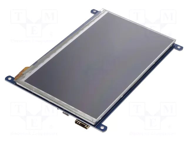 Display: TFT; 7"; 1024x600; Illumin: LED; 164.9x124.27mm; 3.3÷5VDC WAVESHARE WSH-11199