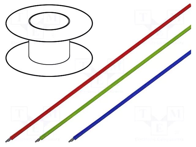 Wire; ÖLFLEX® HEAT 205 SC; 1x2.5mm2; stranded; Cu; FEP; black LAPP HEAT205SC-2.5BK