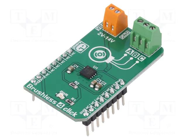 Click board; prototype board; Comp: MCP8063; 3.3VDC MIKROE MIKROE-3019