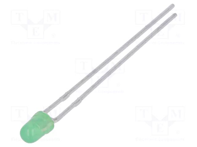 LED; green; 2.9mm; 80÷250mcd; 50°; Front: convex; 2.1÷2.5VDC KINGBRIGHT ELECTRONIC L-934CGDK