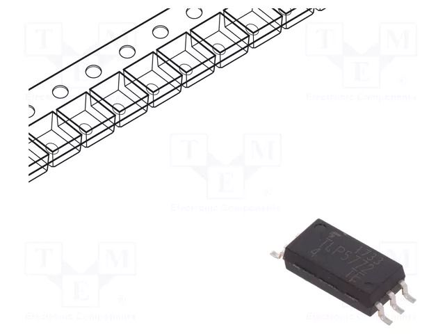 Optocoupler; SMD; Ch: 1; OUT: totem pole; 5kV; SO6L; 40kV/μs TOSHIBA TLP5772-D4-TP.E-T