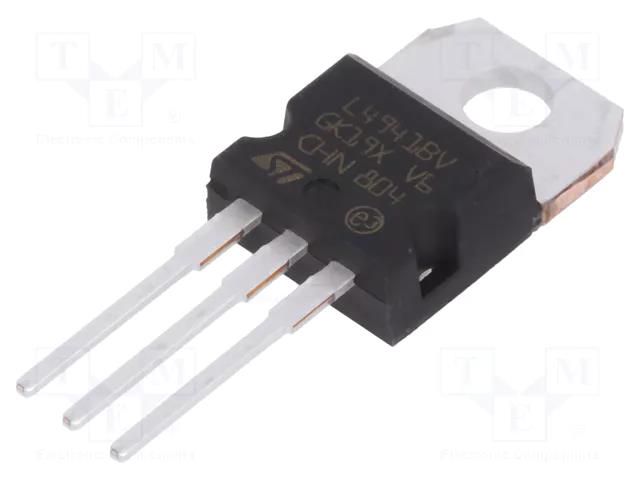 IC: voltage regulator; LDO,linear,fixed; 5V; 1A; TO220AB; THT; tube STMicroelectronics L4941BV