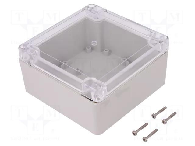 Enclosure: multipurpose; X: 120mm; Y: 120mm; Z: 60mm; ZP; ABS; gasket KRADEX ZP12012060JPHABSPC