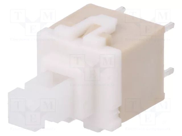 Switch: keypad; Pos: 2; DPST; 0.1A/32VDC; white; none; THT; 1.2N; PVA C&K PVA1OAH11.2NV2