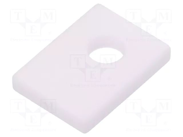 Heat transfer pad: ceramic; TO126,TO32; L: 8mm; W: 11mm; Thk: 1.5mm FISCHER ELEKTRONIK AOS32