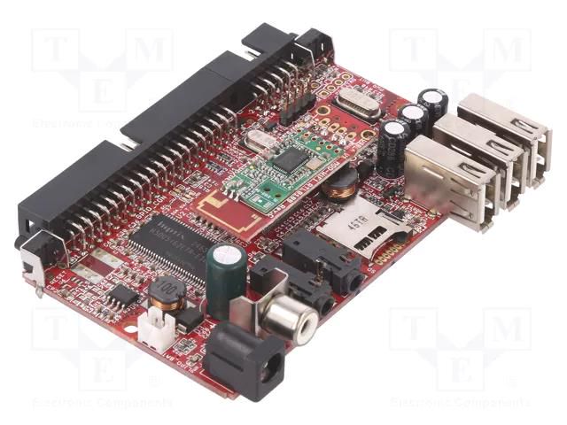 Single-board computer; ARM926; 64MBRAM; iMX233; 6÷16VDC; DDR1 OLIMEX IMX233-MINI-WIFI